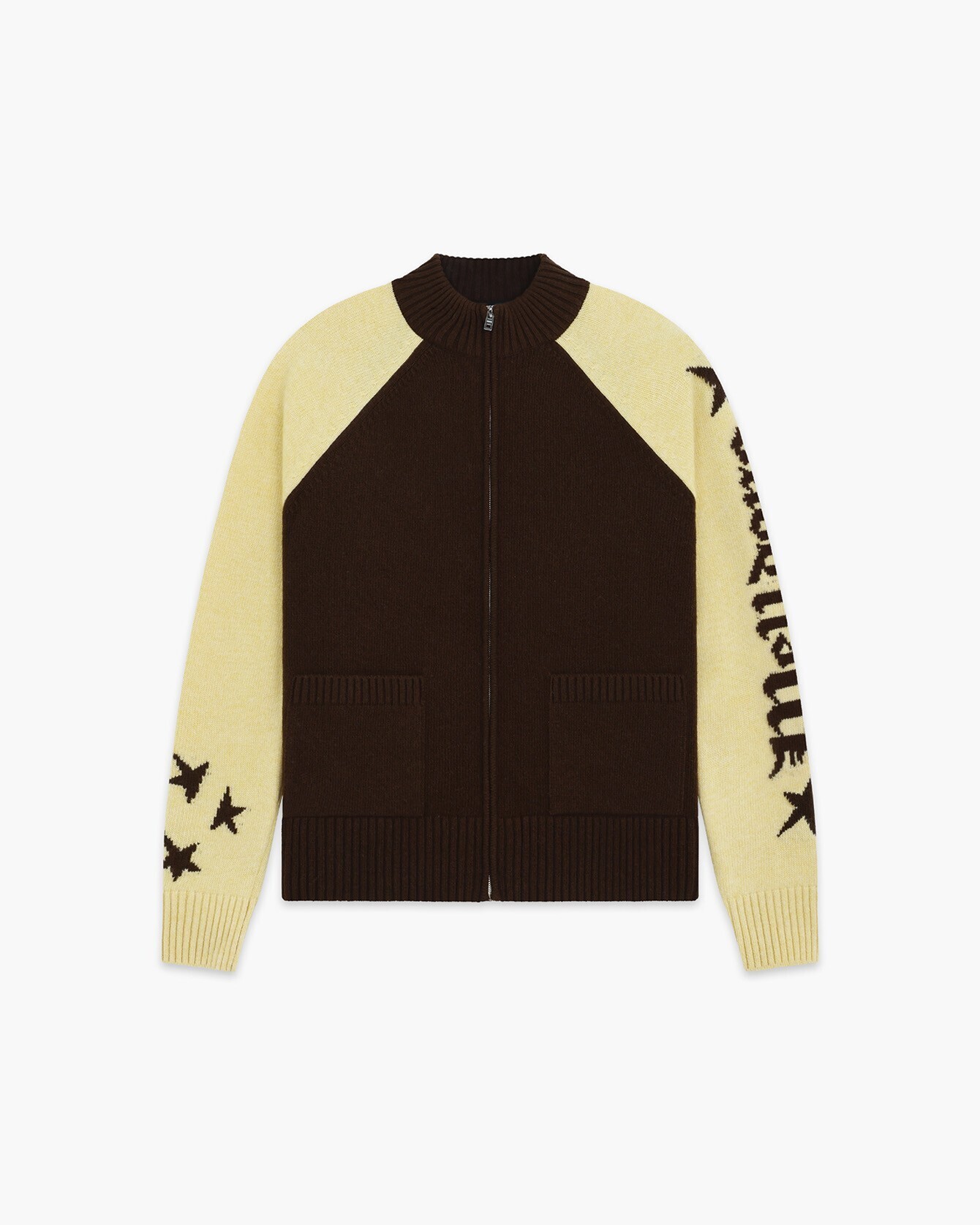 WE11DONE Color Blocked Logo Jacket