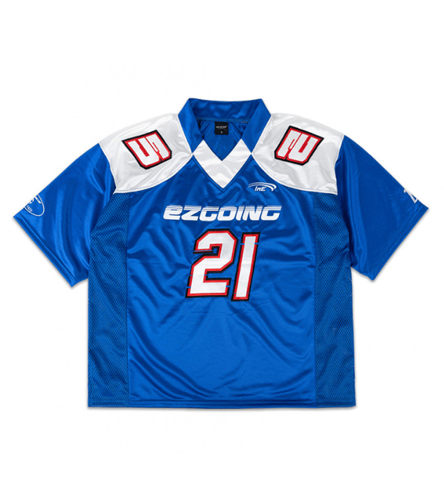 EASY NO EASY EZGOING Football Short Sleeve T-Shirt