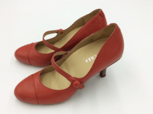 everydayCREA ストラップパンプス２（RED）