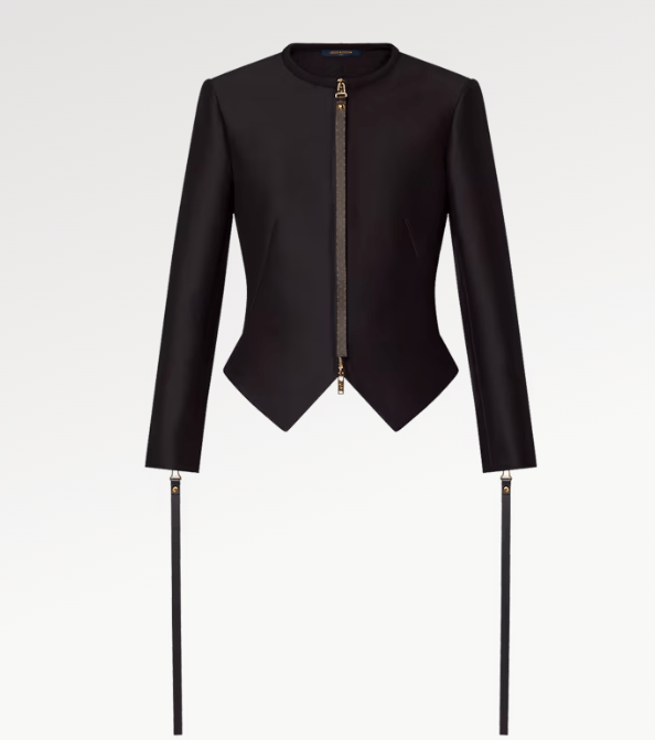 LOUIS VUITTON Wetsuit Pull Tailored Jacket