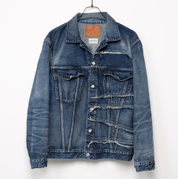 KAMIYA 【FULLCOUNT X KAMIYA】 Switching Denim Jacket