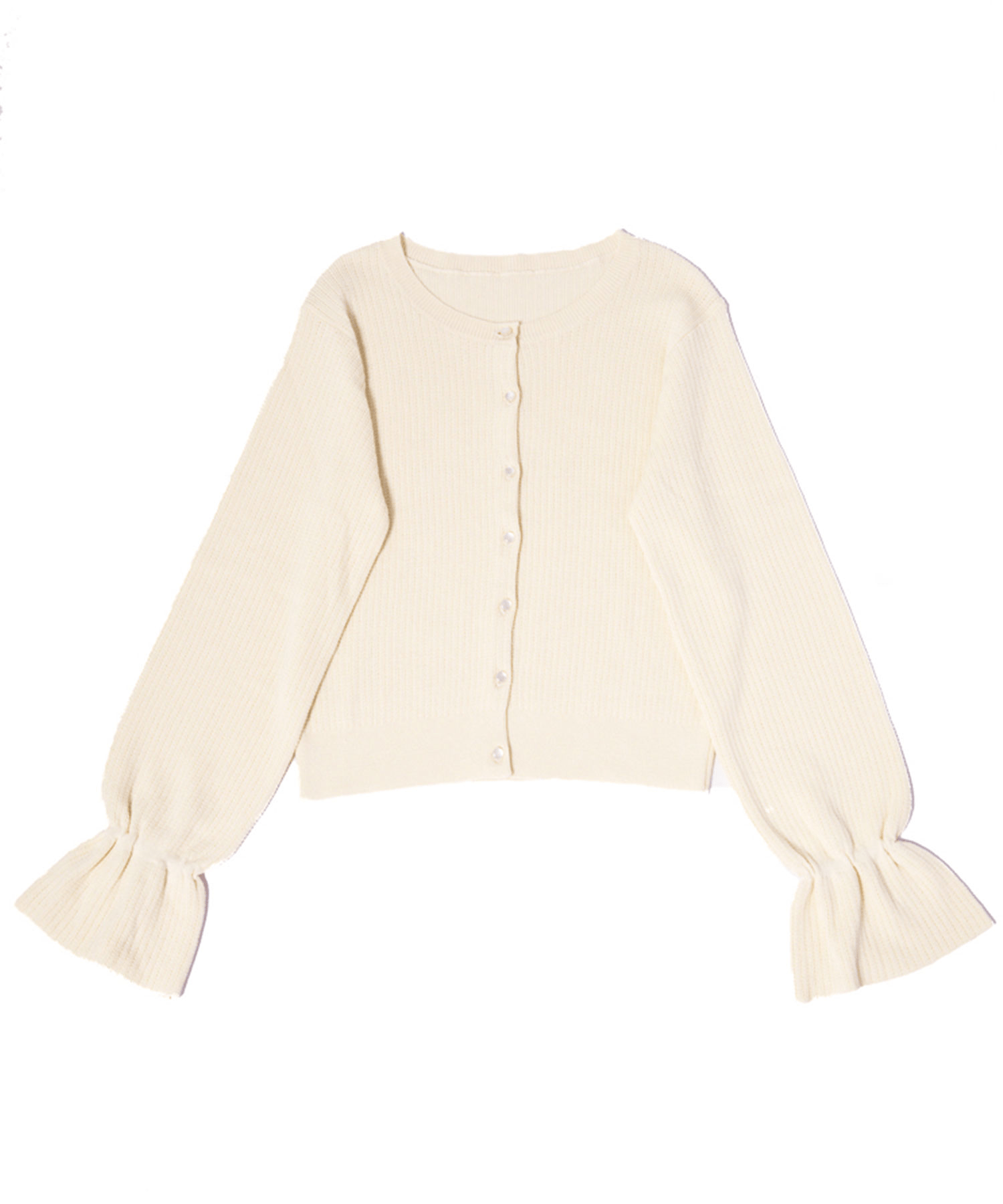 fav store 【w.r.k】袖フリルカーディガン