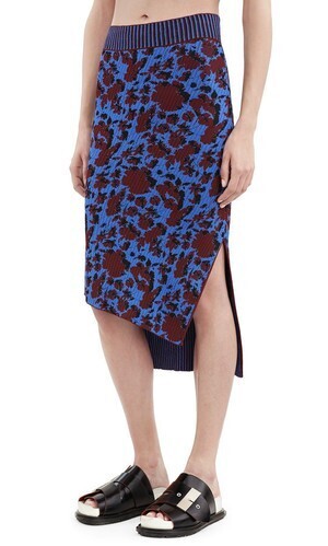 Acne Studios Jami flower bordeaux flower