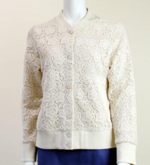 trois 【T41-3211】trois / レースブルゾン