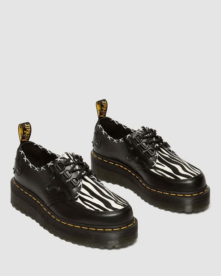 Dr.Martens RAMSEY QUAD 3 ホール クリーパー シューズ