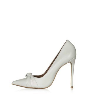 TOPSHOP Golden Knot Court Shoes