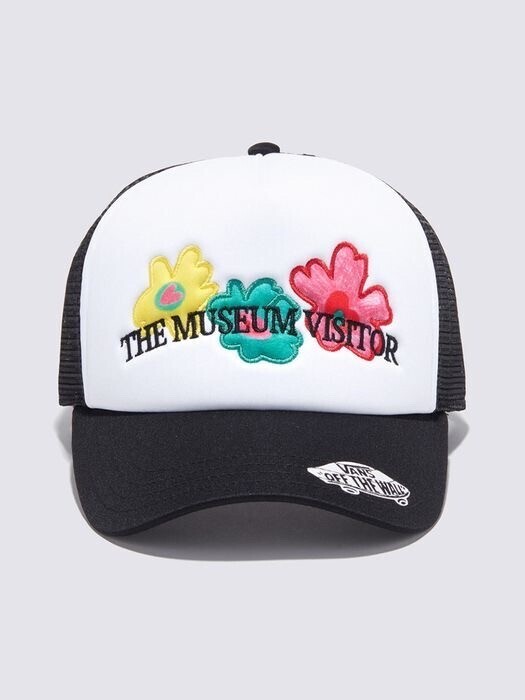 VANS VANS X THEMUSEUMVISITOR FLORAL TRUCKER HAT
