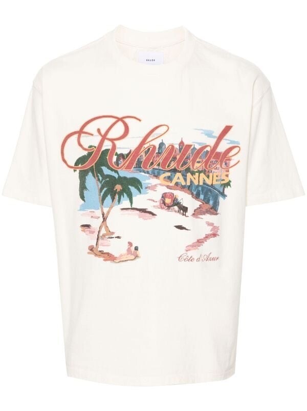 RHUDE Cannes Beach Tシャツ