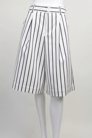 trois 【T51-3723】trois / ストライプ柄パンツ