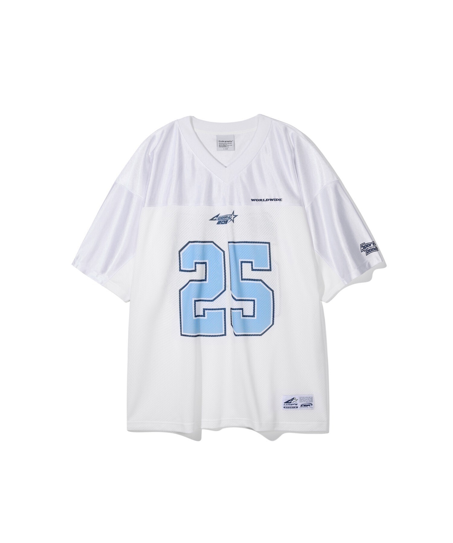 codegraphy Rugby Mesh Jersey SHORT SLEEVE T-Shirt