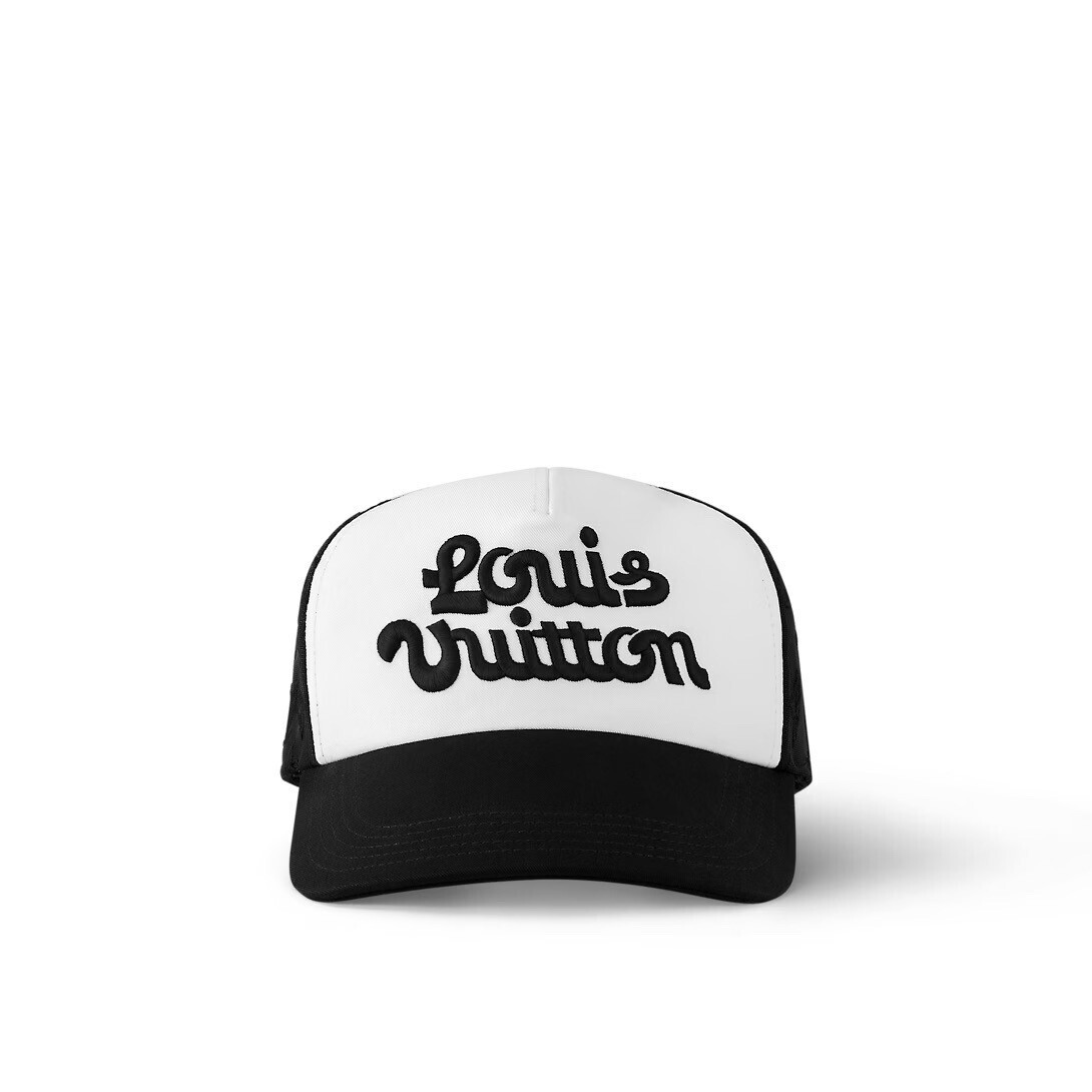 LOUIS VUITTON キャップ･メッシュ シグネチャー