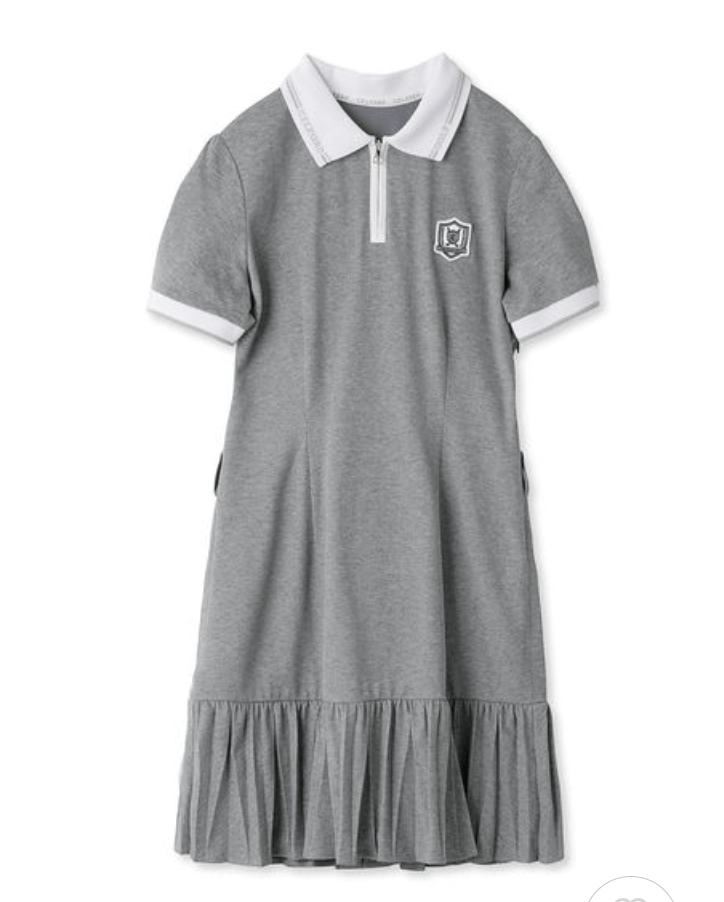 CELFORD 【CELFORD GOLF】マーメイドプリーツポロワンピース