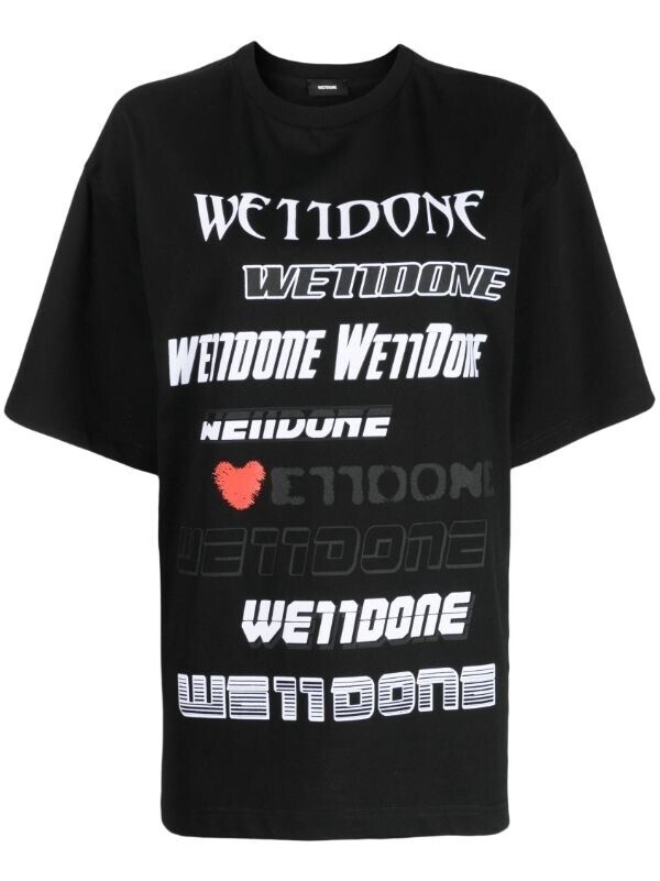 We11done ロゴ Tシャツ