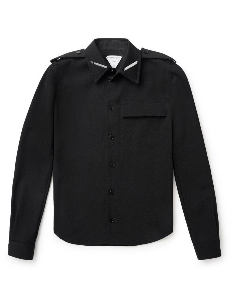 Bottega Veneta Virgin Wool-Blend Shirt