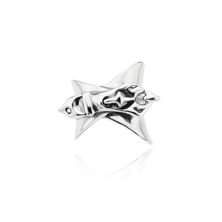 32DAWN FLAME CORSET BELT RING
