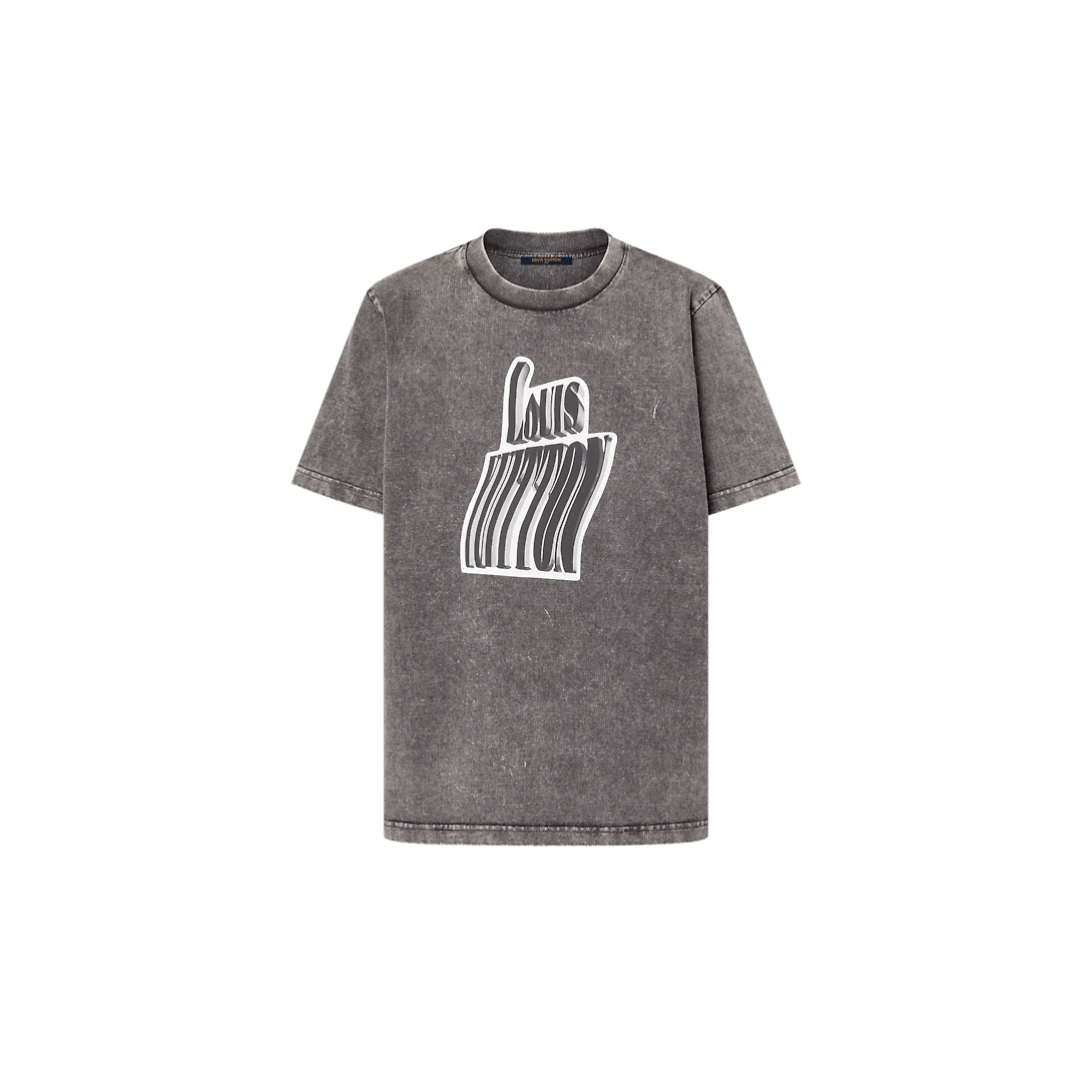 LOUIS VUITTON グラフィックLVシグネチャーTシャツ