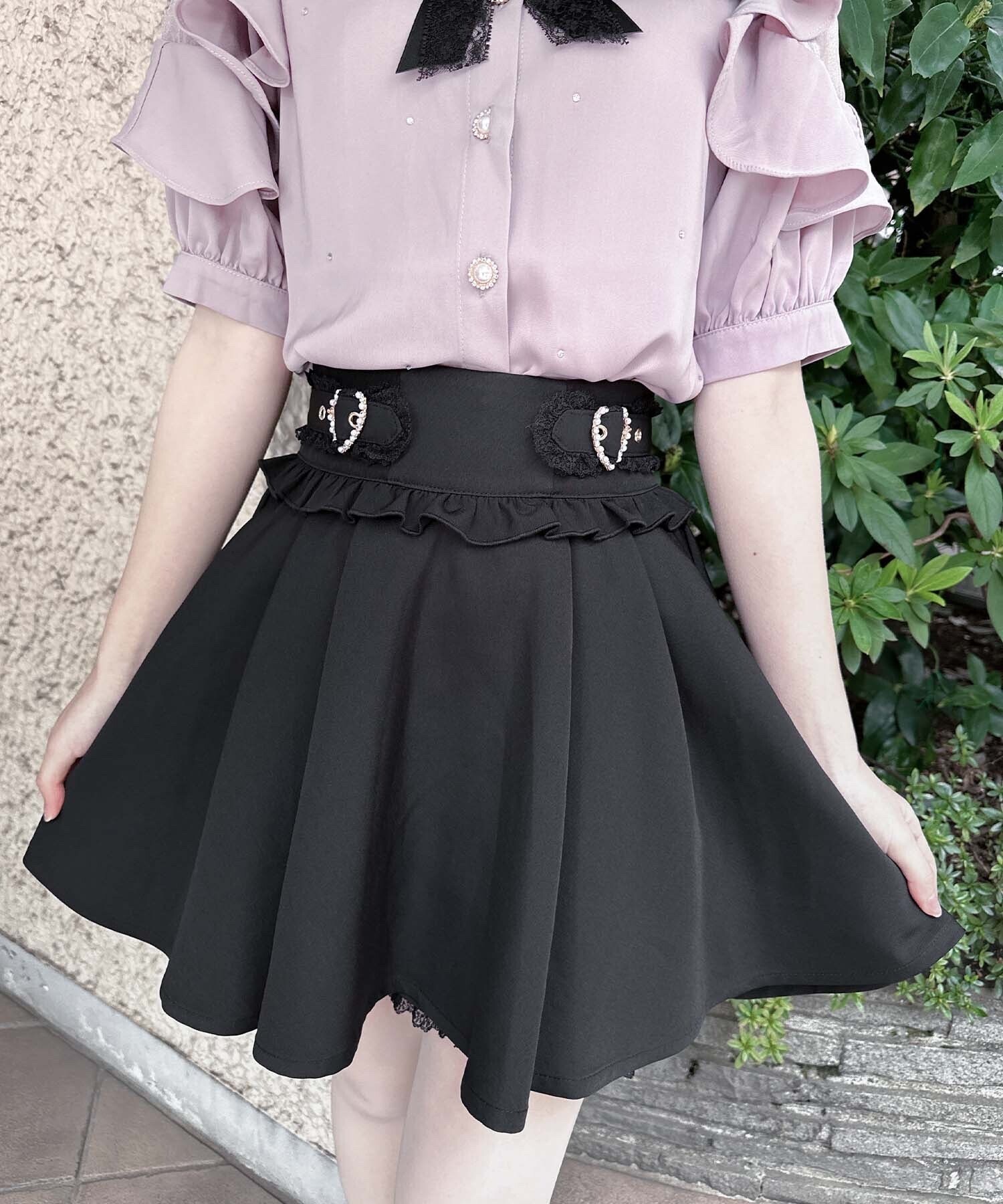 ROJITA サイドハートバックルスカパン