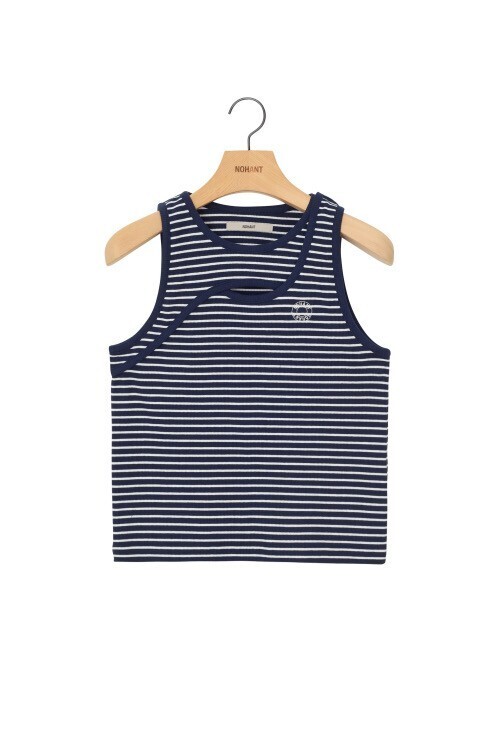 NOHANT CROSS SLEEVELESS STRIPE