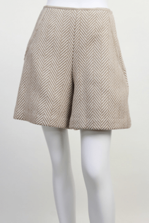 trois 【T53-3732】trois/ヘリンボーンショートパンツ