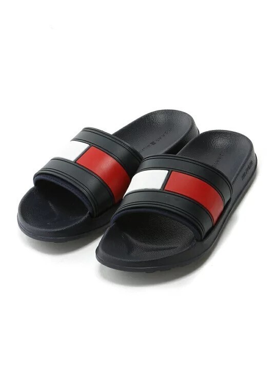 TOMMY HILFIGER フラッグフラットサンダル
