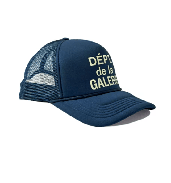 GALLERY DEPT. 'French' Logo-Print Canvas and Mesh Trucker Cap