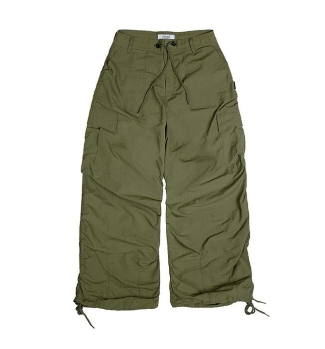 XTONZ SHIRRING CARGO PANTS