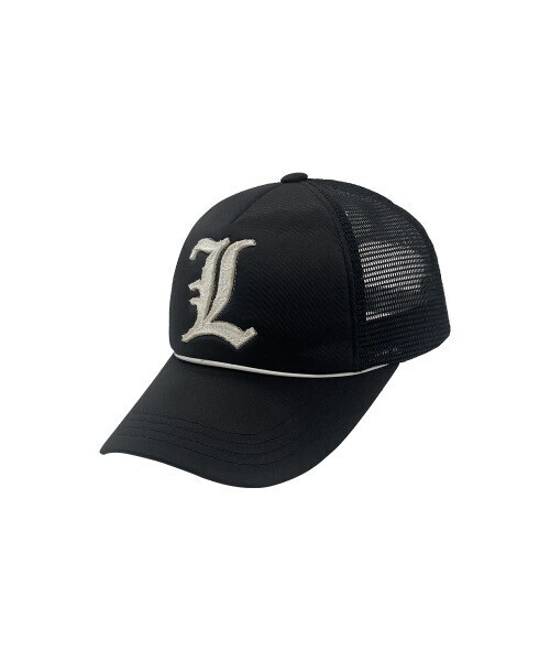LECYTO L Logo Sateen Mesh Cap