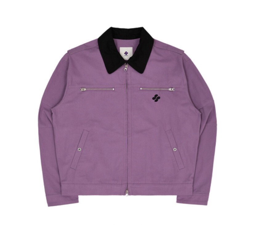 HOODHOOD detroit work jacket purple