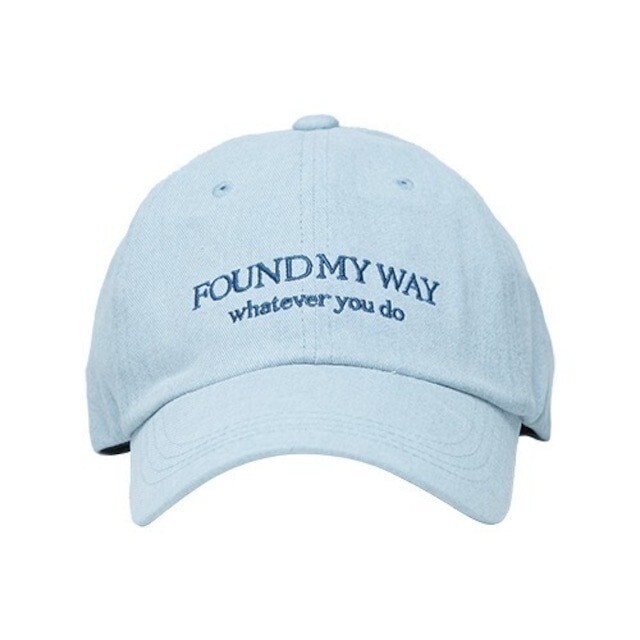 FOUND MY WAY Signature Lettering Logo ball cap