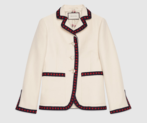 GUCCI コットンシルク ジャケット