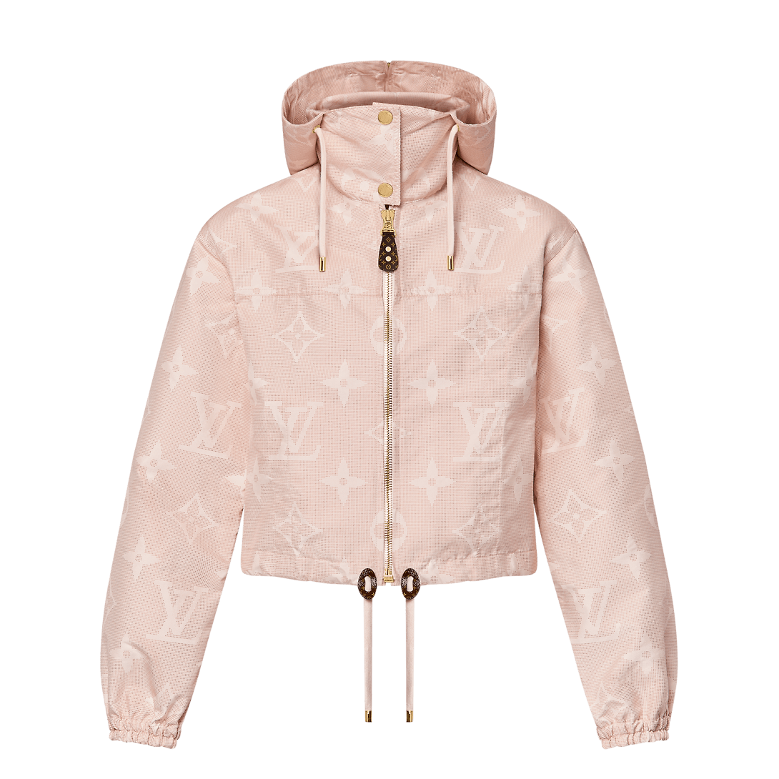 LOUIS VUITTON インバーテッドマヒナモノグラムフードジャケット