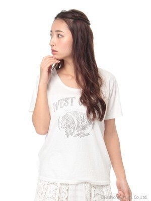 goa WEST COAST PRINT Tシャツ