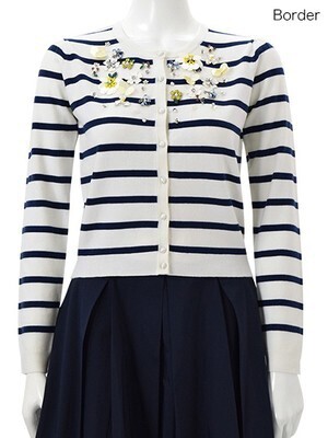 Chesty Flower Bijou Cardigan-Border-F