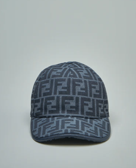FENDI FF Jacquard Baseball Cap