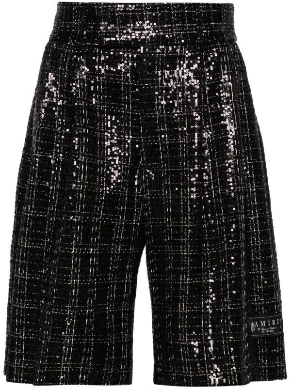 AMIRI スパンコール ショートパンツ