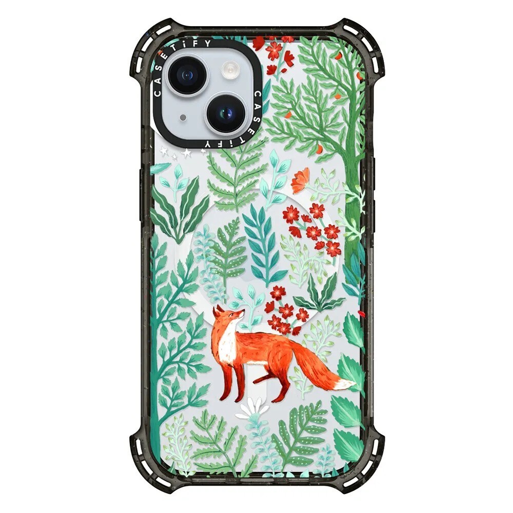 CASETiFY Fox in the Woodsバウンス ケース MagSafe対応
