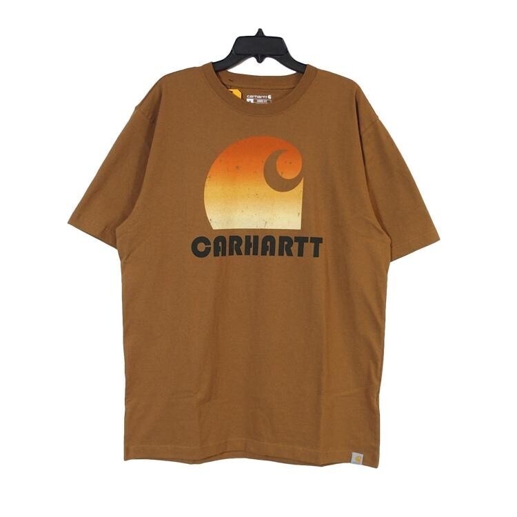 carhartt 半袖 Tシャツ メンズ ヘビーウェイト 厚手 USAモデル