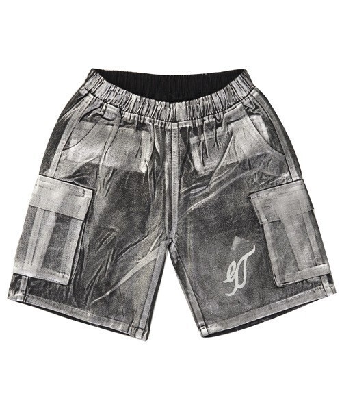 THE GREATEST Silver Shorts Black
