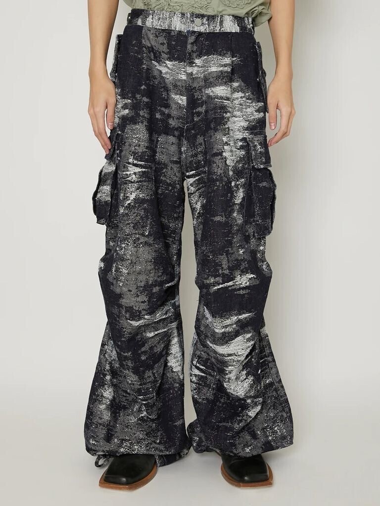 TAAKK DENIM CARGO PANTS