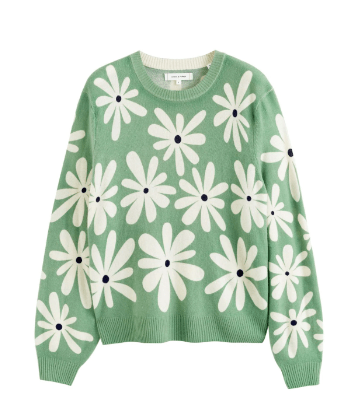 初期モデル】BALENCIAGA ロゴ ニット Mサイズ 川口春奈 着用 コレカウ