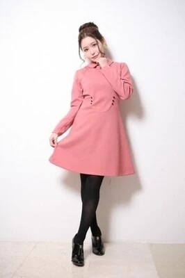 【未着用】Katie MY FIRST KATIE ワンピース 黒 二階堂ふみ コレカウ | 二階堂ふみさんがオオカミ少女と黒王子で着用されていた