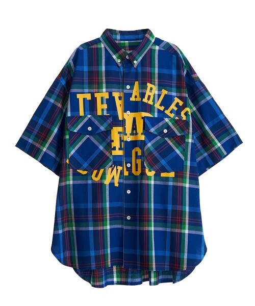 FROM ARLES Oversize Short-sleeved Shirt