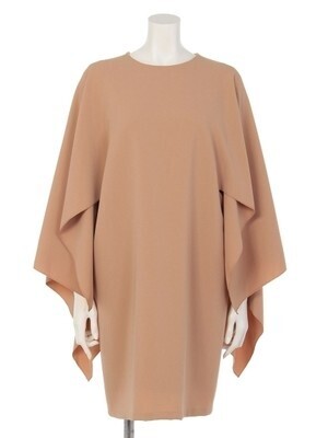 GREED STRETCH DOUBLE CLOTH DRESS