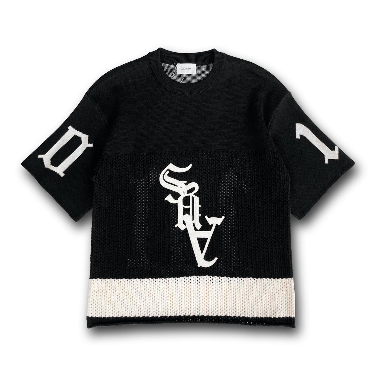 ASKYURSELF AYS KNIT MESH JERSEY