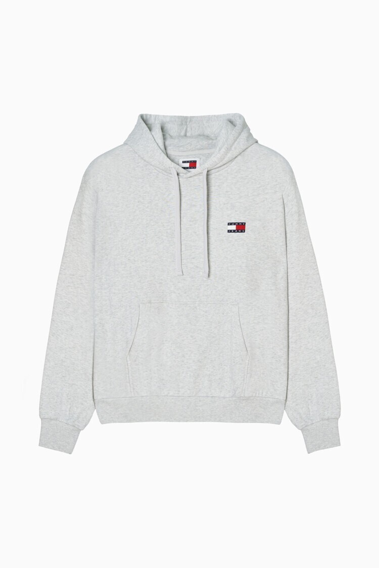 TOMMY JEANS 릴랙스 배지 후디