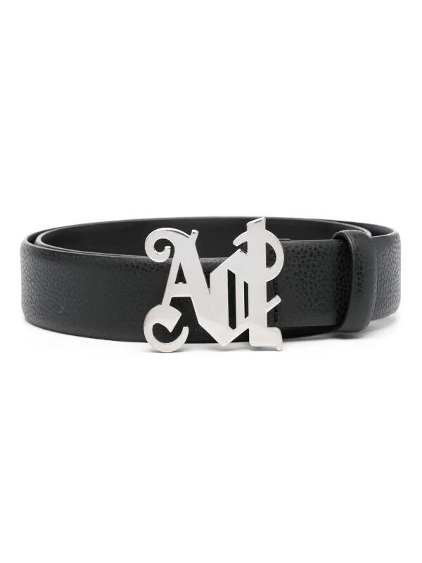 Palm Angels PAモノグラム レザーベルト