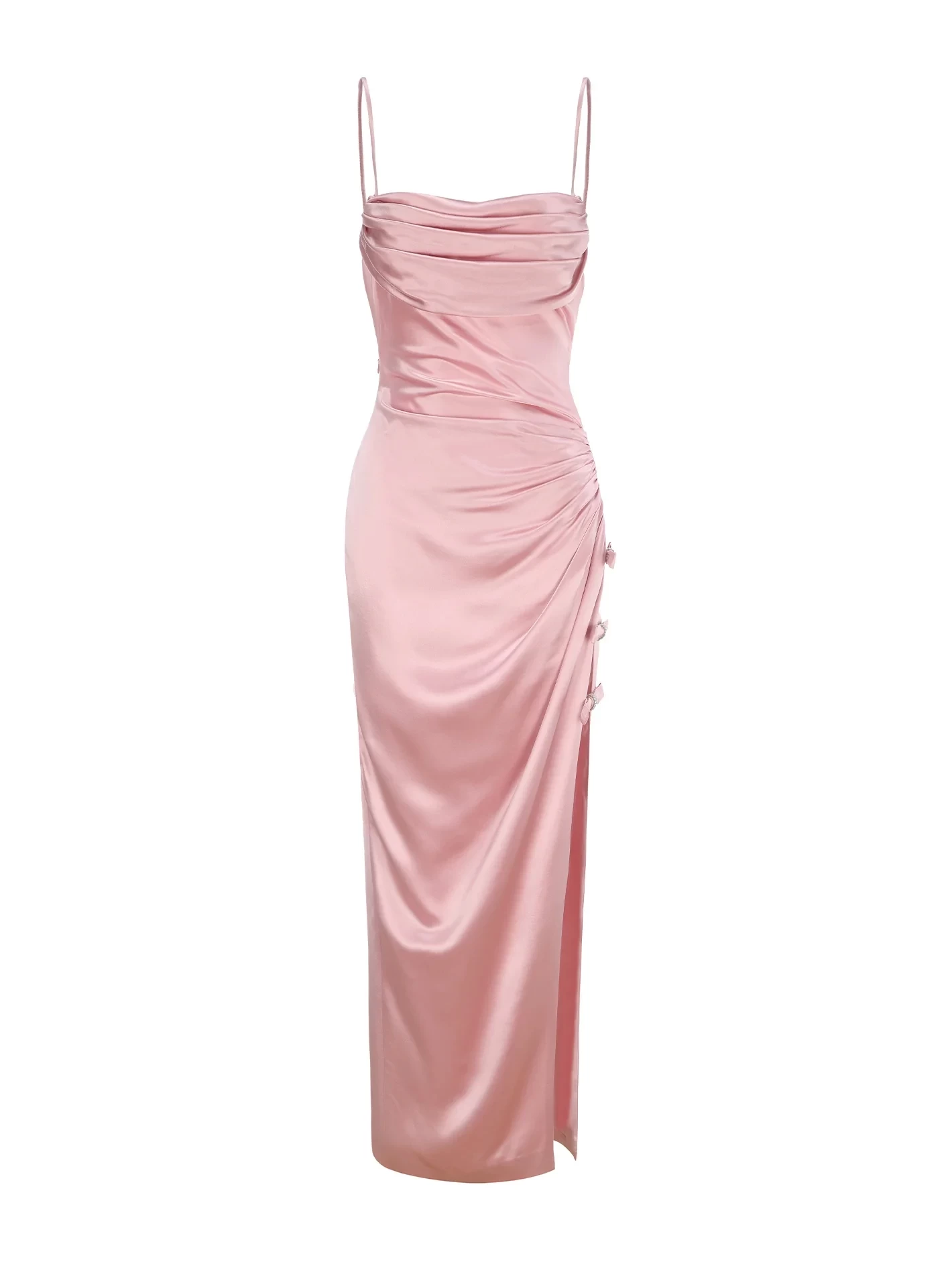 Nana Jacqueline Amy Satin Dress