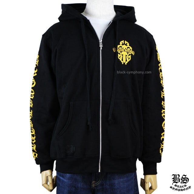 CHROME HEARTS クロムハーツ パーカー ヘアリーダガー（ジップアップ）
