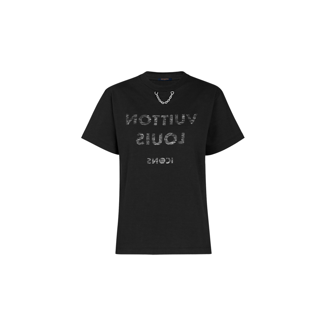 LOUIS VUITTON Louis VuittonプリントTシャツ