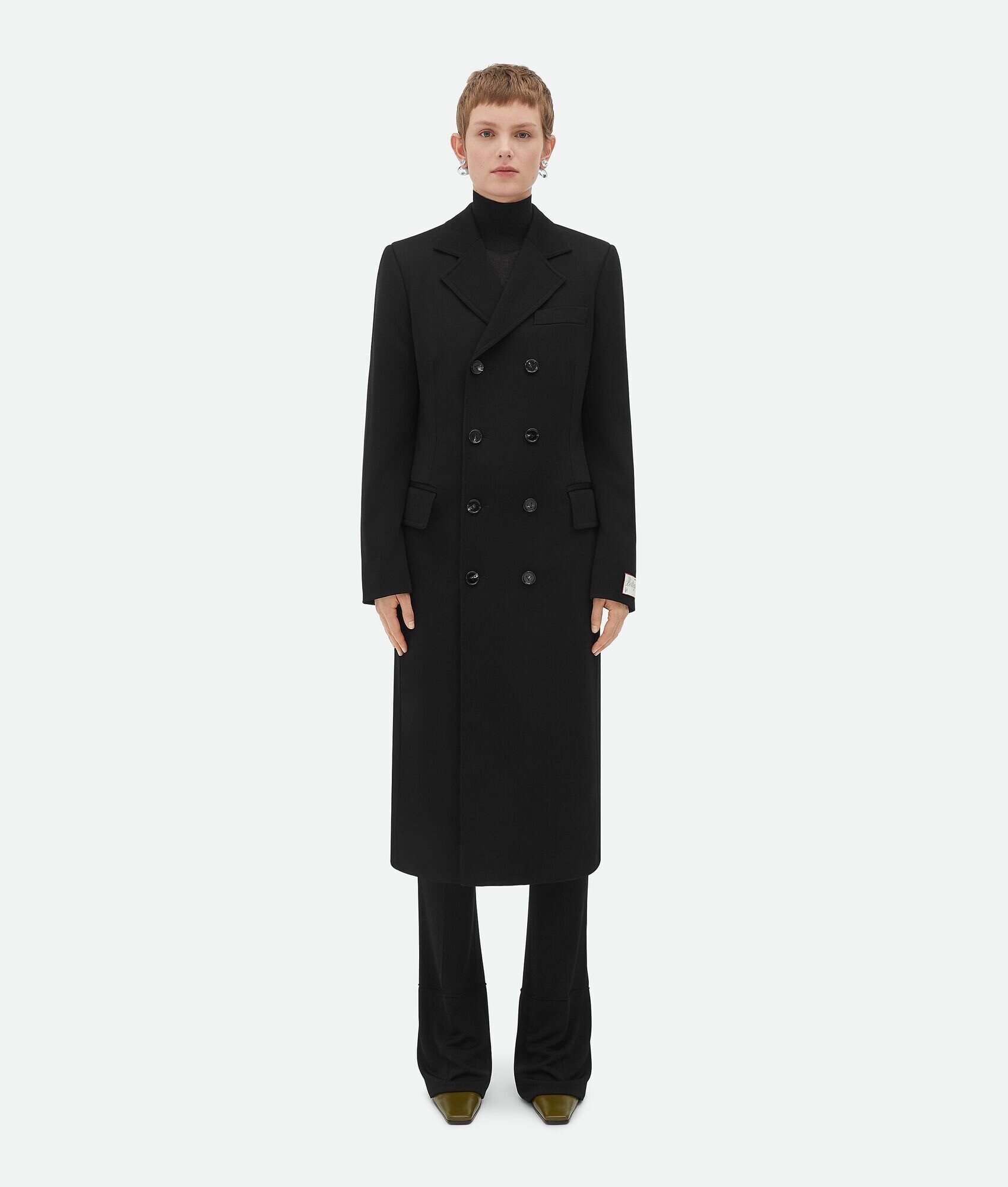 Bottega Veneta マット フルイドビスコースジャージー コート